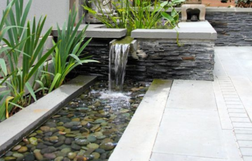 A backyard pond with a waterfall is the perfect way to add some drama, beauty, color and ambient noise to your outdoor space.  Or you could add a backyard koi pond, a great way to add some color and serenity to your outdoor space. Find out how we can help!